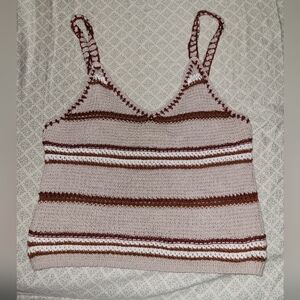 AE Crochet Crop Top